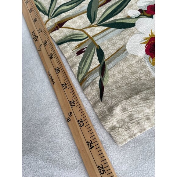 Island Republic XL Floral Hawaiian Shirt Silk/Cotton Short Sleeve Button Shirt - Picture 5 of 9